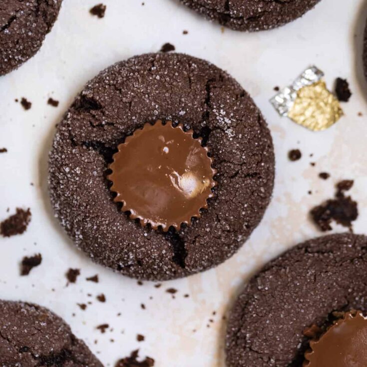 Image for Chocolate Cake Mix Cookies with Peanut Butter Cups 
