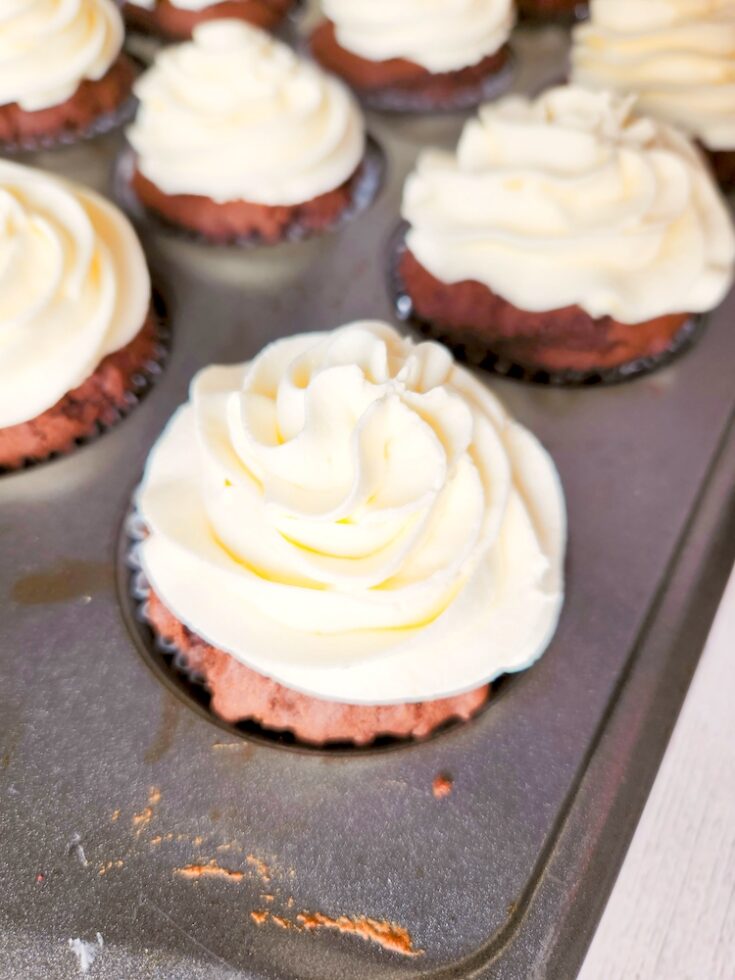Classic Chocolate Cupcake Recipe With Peppermint Frosting