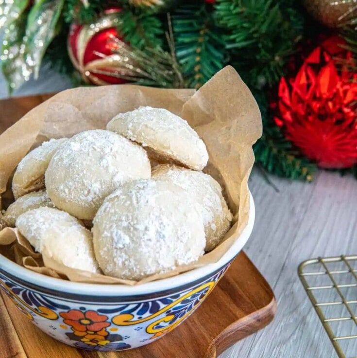 Image for Easy Snowball Cookie Recipe (No Nuts)