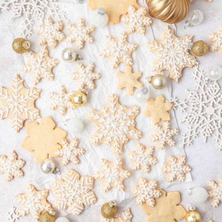Image for Christmas Shortbread Cutout Cookies Recipe 