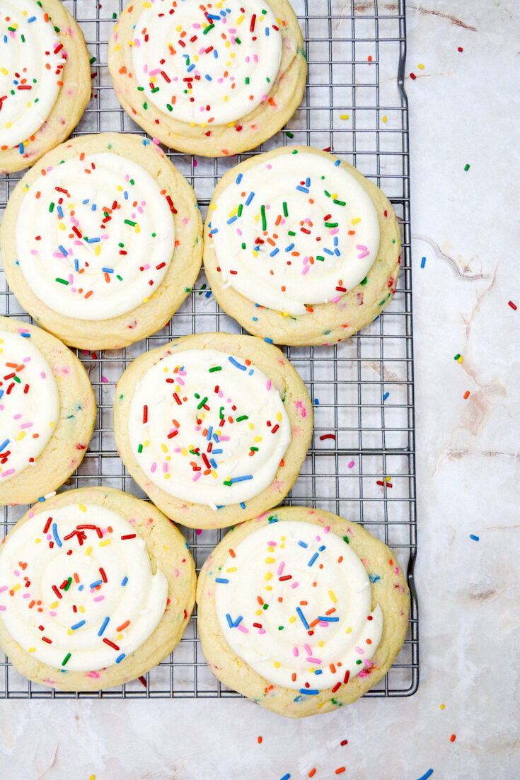 Birthday Cake Cookies (Copycat Recipe)
