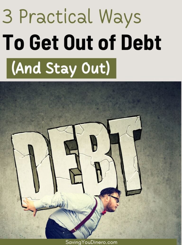 3 Practical Ways to Get Out of Debt (& Stay Out)