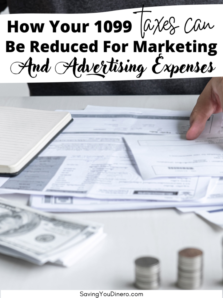 How Your 1099 Taxes Can Be Reduced for Marketing and Advertising Expenses