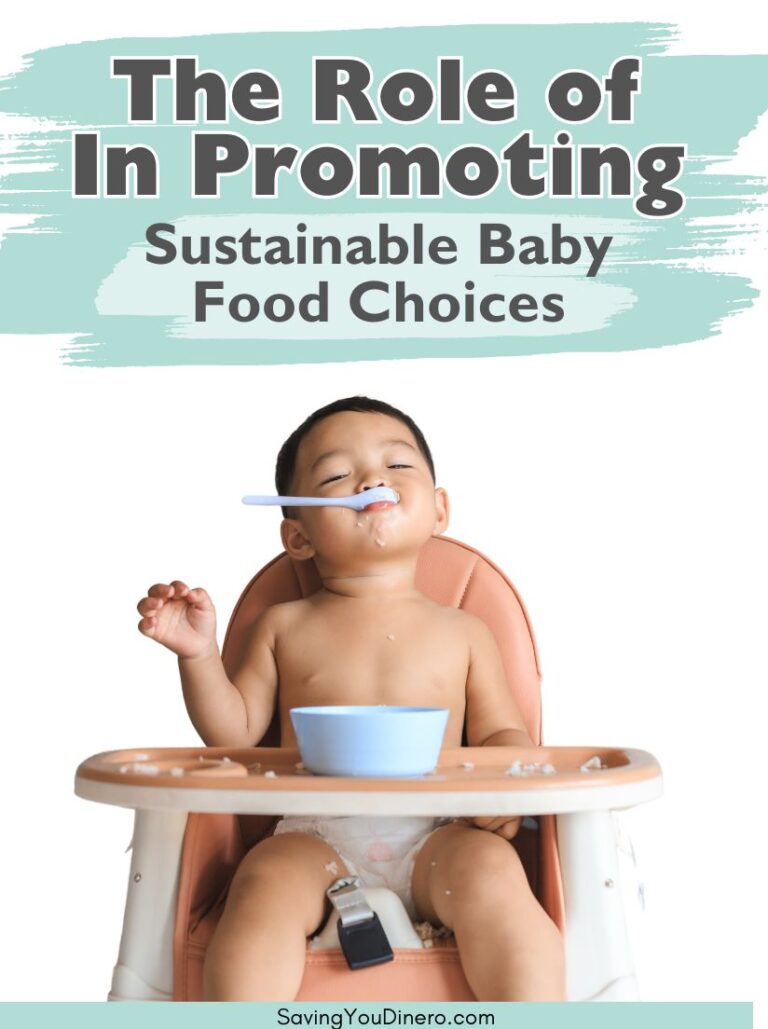 Women play a crucial role in promoting sustainable baby food choices, a responsibility that has far-reaching effects on both their children and the planet.