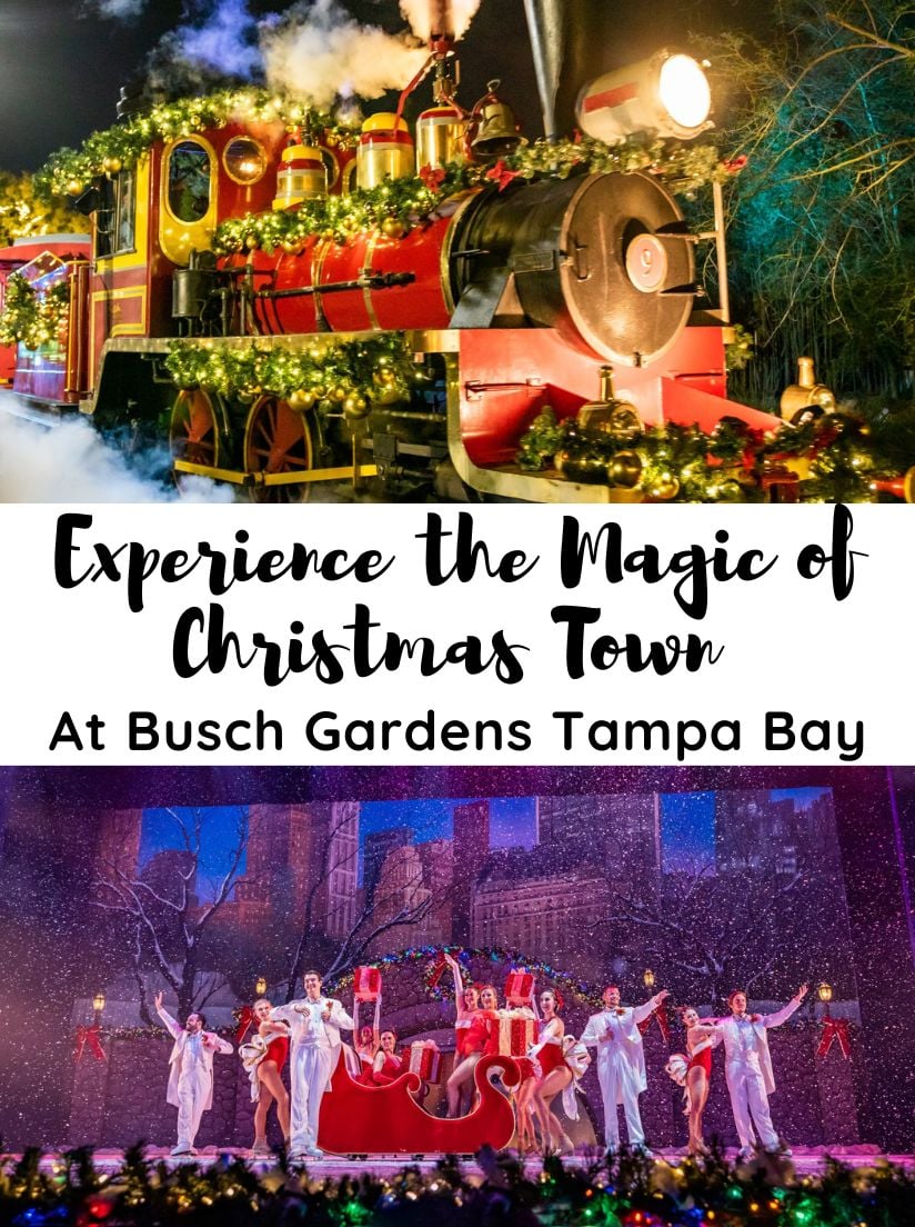 Busch Gardens Tampa Christmas Town 2026 Dates