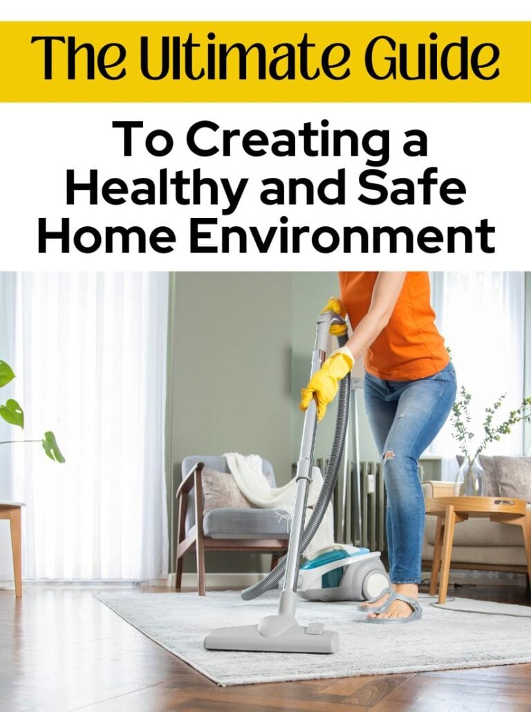 Maintaining a healthy and save home environment involves consistent care, cleaning, and attention to detail. 