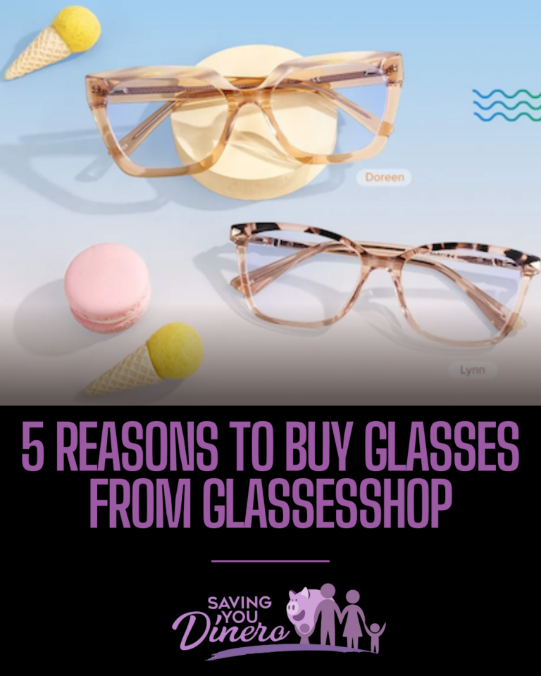 Love my glasses from GlassesShop! Stylish, affordable, and easy to order — here are 5 reasons I’ll keep going back for more.
