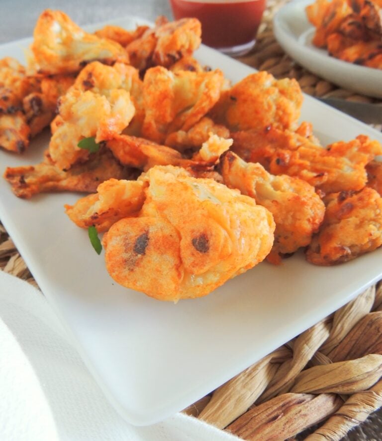 Try this spicy cauliflower wings recipe—perfect for cauliflower meal prep, whole food side dishes, or a flavorful cauliflower dinner.