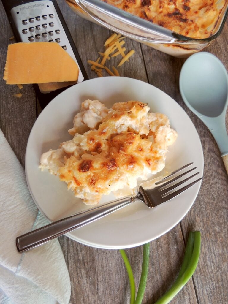 This keto cauliflower casserole is the ultimate low-carb comfort food! Creamy, cheesy, and baked to golden perfection, it’s a family favorite side dish.