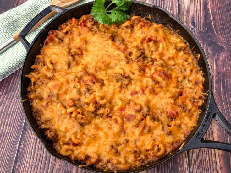 Image for Skillet Bacon Cheeseburger Casserole