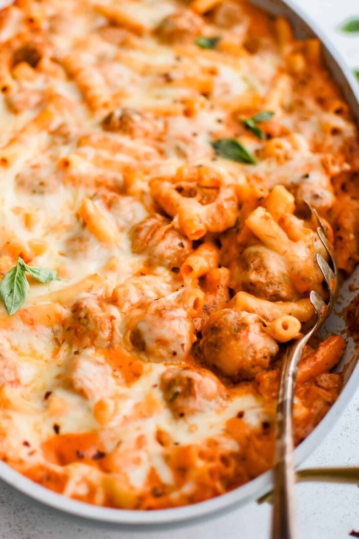 Image for Dump and Bake Meatball Casserole