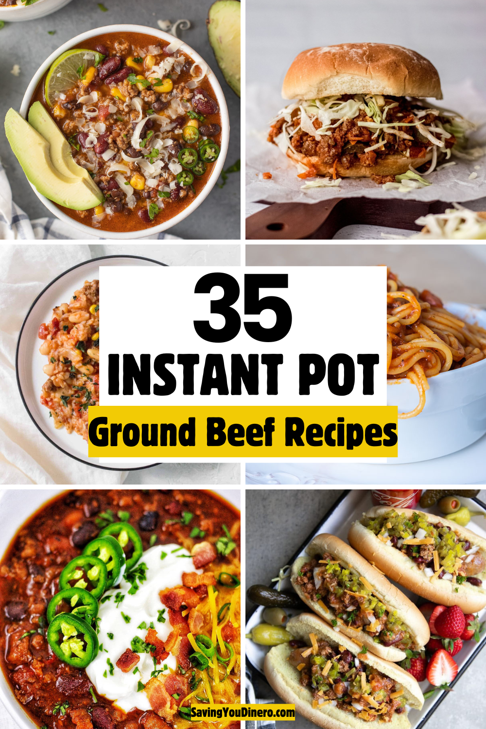 35 Instant Pot Ground Beef Recipes - Saving You Dinero