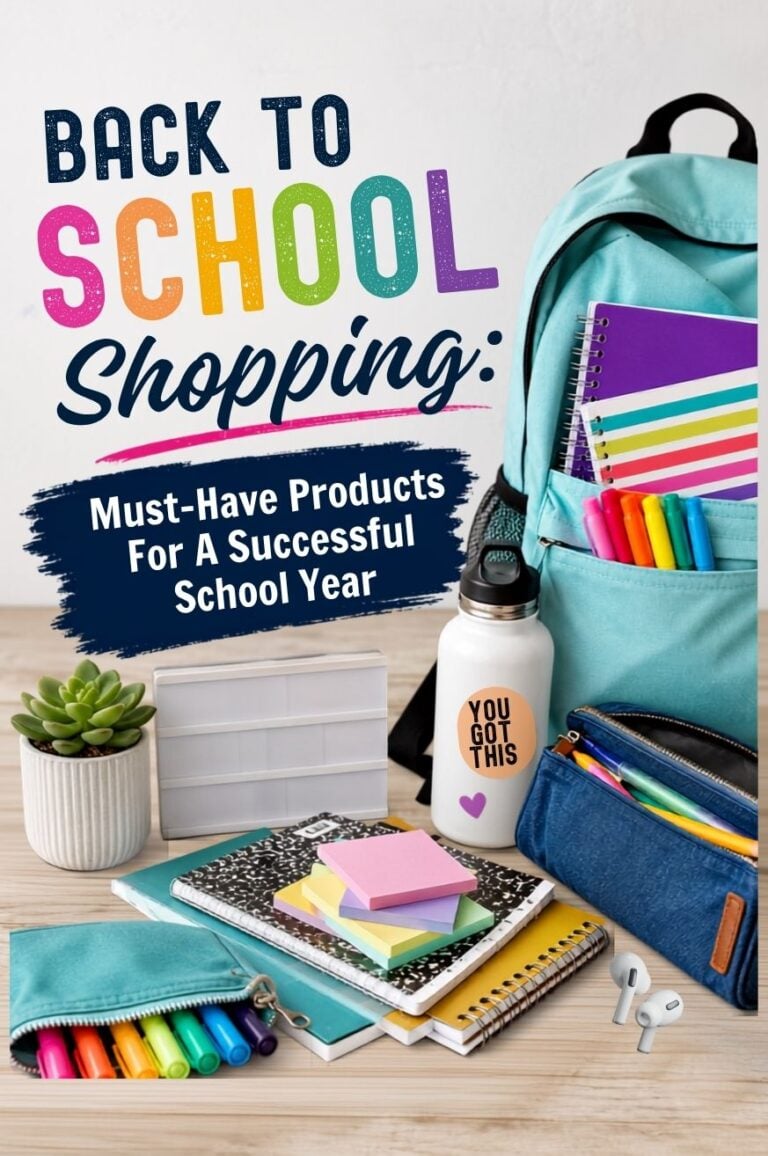 Back to School Shopping: Must-Have Products for a Successful School Year