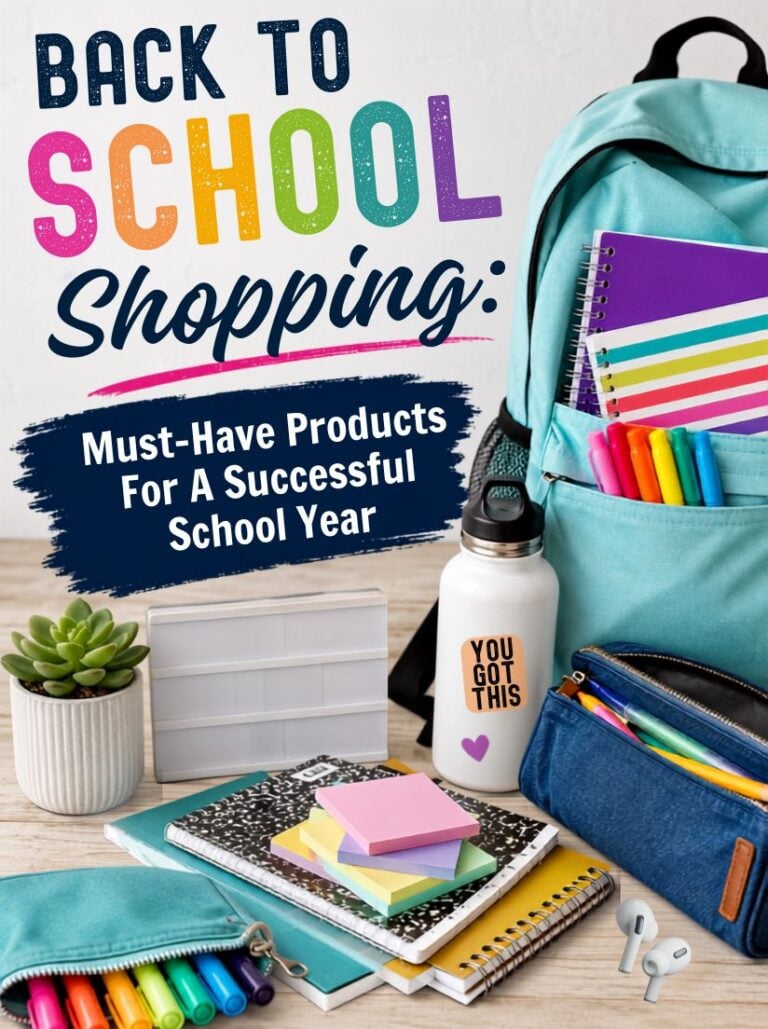 Back to School Shopping: Must-Have Products for a Successful School Year