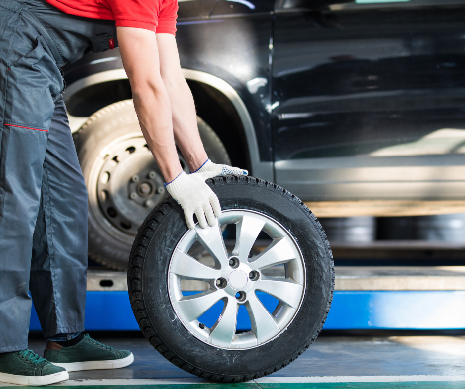 Maintain your tires for safety by rotating them.