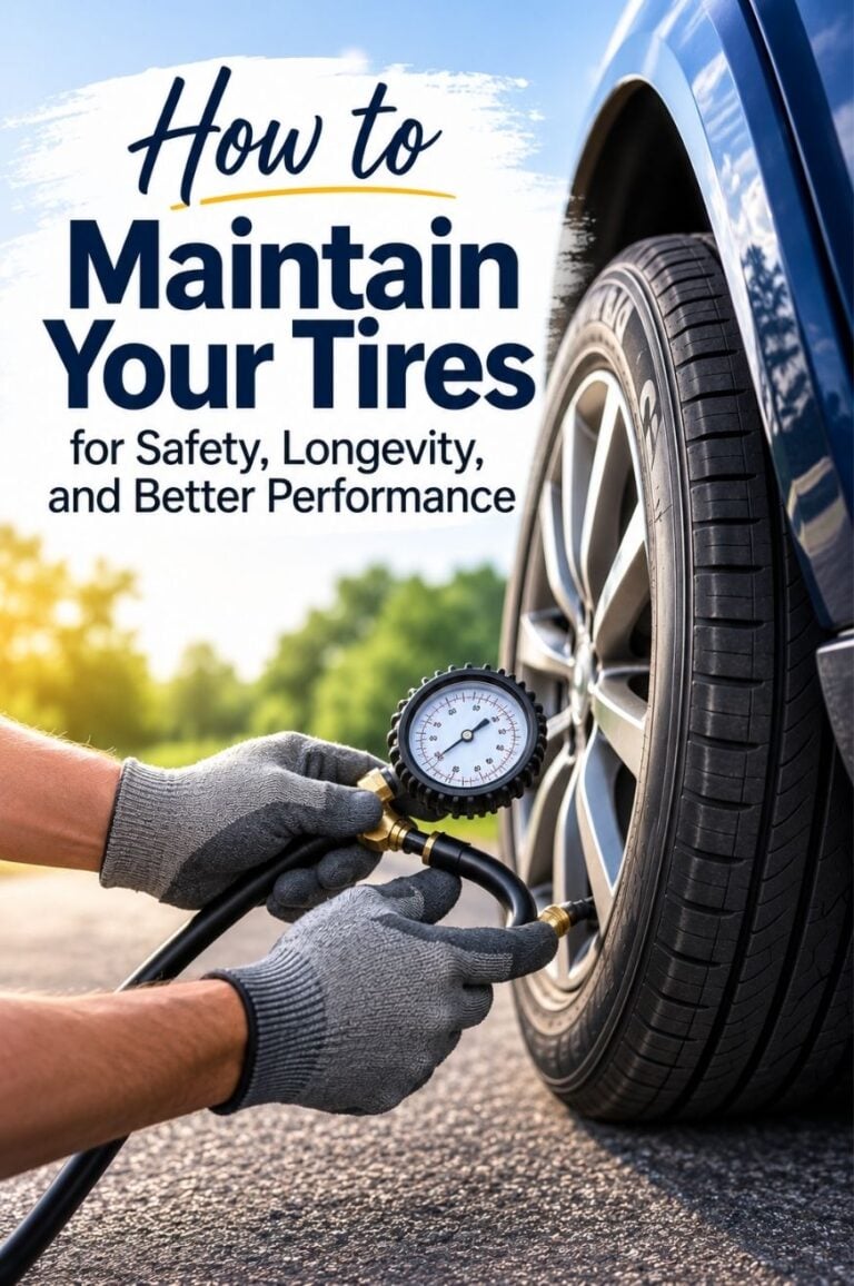 How to Maintain Your Tires for Safety, Longevity, and Better Performance